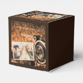 Vintage Retro-Klassikkerkamera, rustikale Sonderfa Geschenkschachtel (Rückseite)