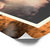 Vintage Retro-Klassikkerkamera, rustikale Sonderfa Poster (Ecke)