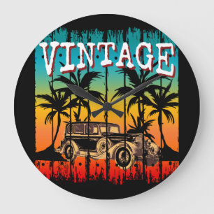 VINTAGE RETRO KLASSISCHES GE Schenk Große Wanduhr
