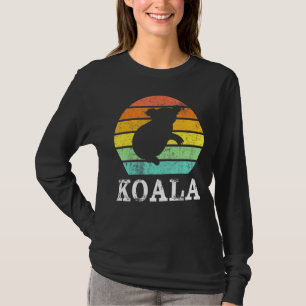 Vintage Retro Koala Sunset Silhouette T-Shirt