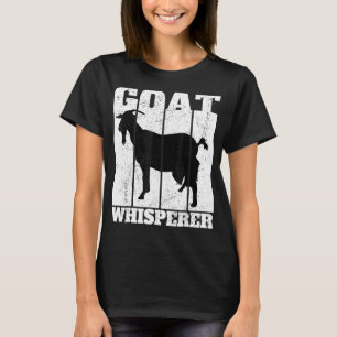 Vintage Retro Landwirt Der Ziegenflüsterer 1 T-Shirt