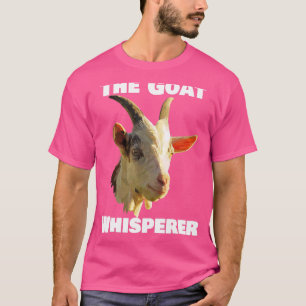 Vintage Retro-Landwirt Der Ziegenflüsterer T-Shirt