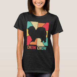 Vintage Retro Liebe Bestes Chow Dog Besitzer Gesch T-Shirt