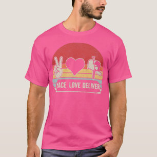 Vintage Retro-Liebe für Post-Bo-Niedlich-Post T-Shirt
