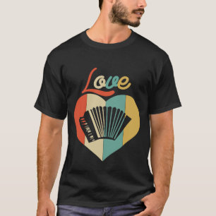Vintage Retro-Liebe T-Shirt