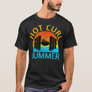 Vintage Retro Lustige Fitness Gym Workout Heiße Cu T-Shirt