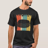 Vintage Retro-Macarons T Shirt (Vorderseite)