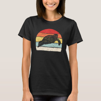 Vintage Retro Meeresschildkröte T-Shirt
