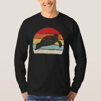 Vintage Retro Meeresschildkröte T-Shirt