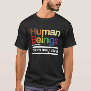Vintage Retro Mensch 100 organische Farben können T-Shirt