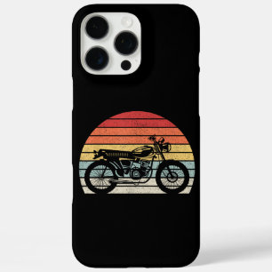 Vintage Retro Motorrad iPhone 16 Pro Max Hülle