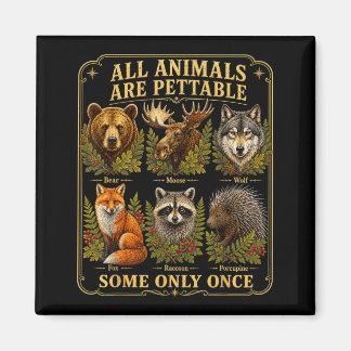 Vintage Retro Natur Magnet