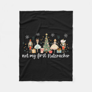 Vintage Retro Nicht Mein Erster Nussknacker Zucker Fleecedecke