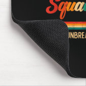Vintage Retro Opa Enkel Squad Vatertag Mousepad (Ecke)