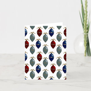 Vintage Retro-Ornamente, unbedruckte Gruß oder Dankeskarte