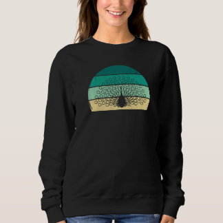 Vintage Retro Peacock Cute Birds Animal Graphic 1 Sweatshirt