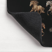 Vintage Retro-Pferdearten Mousepad (Ecke)
