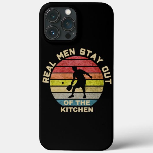 Vintage Retro Pickleball Funny Case-Mate iPhone Hülle (Rückseite)