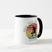 Vintage Retro Pickleball Funny Tasse (VorderseiteRechts)