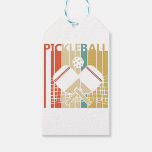 Vintage Retro Pickleball  Geschenkanhänger