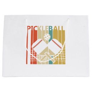Vintage Retro Pickleball Große Geschenktüte