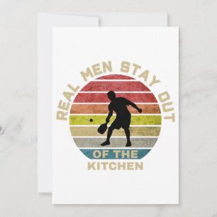 Vintage Retro Pickleball Lustig Einladung