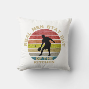 Vintage Retro Pickleball Lustig Kissen