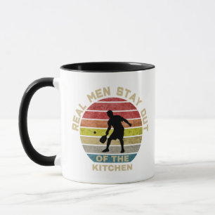 Vintage Retro Pickleball Lustig Tasse
