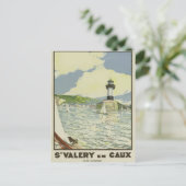 Vintage Retro-Postkarte Frankreich Seine Postkarte (Stehend Vorderseite)