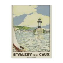 Vintage Retro-Postkarte Frankreich Seine