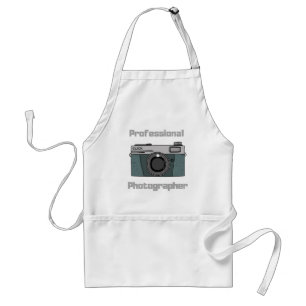 Vintage Retro Profi-Fotografen-Kamera Schürze