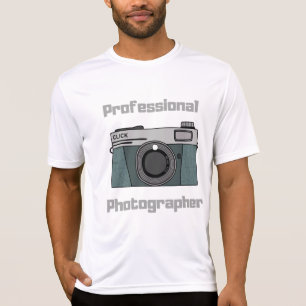 Vintage Retro Profi-Fotografen-Kamera T-Shirt
