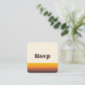 Vintage Retro-QR-UAWG Begleitkarte (Stehend Vorderseite)