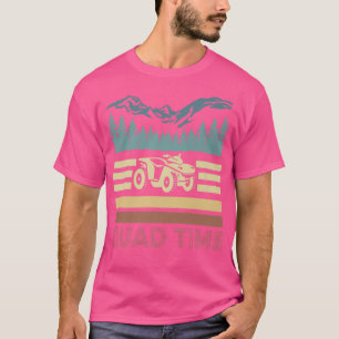 Vintage Retro Quad Time T-Shirt