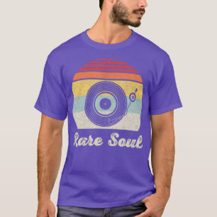 Vintage Retro Rare Soul DJ Plattenspieler Musik Al T-Shirt