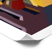 Vintage Retro-Reise nach San Francisco Poster (Ecke)