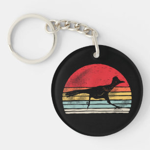 Vintage Retro Roadrunner Tierliebhaber Geschenk Schlüsselanhänger