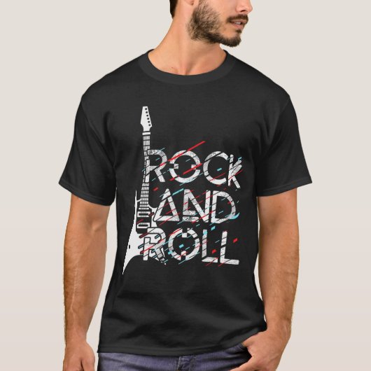 Vintage Retro Rock and Roll Children T-Shirt (Vorderseite)