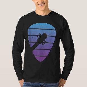 Vintage Retro Rock & Roll Musik und Gitarre 2 T-Shirt