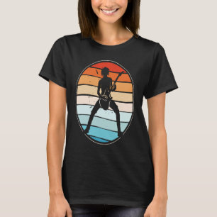 Vintage Retro Rock & Roll Musik und Gitarrenliebha T-Shirt