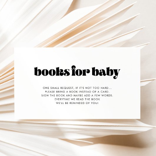 Vintage Retro Script Babydusche Reservierungskarte Begleitkarte