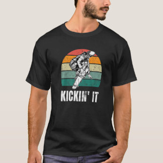 Vintage Retro Skateboard Totenkopf Skateboarding T-Shirt