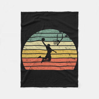 Vintage Retro Sketll Dunk Shirt Sonnenuntergang Bu Fleecedecke