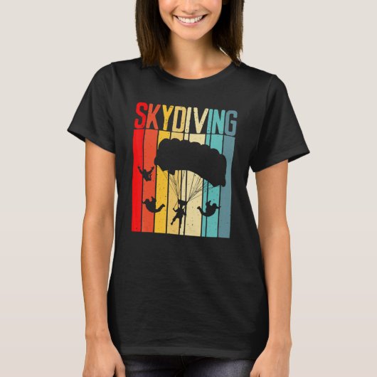 Vintage Retro Skydivers Shirt Gift For Skydiving (Vorderseite)