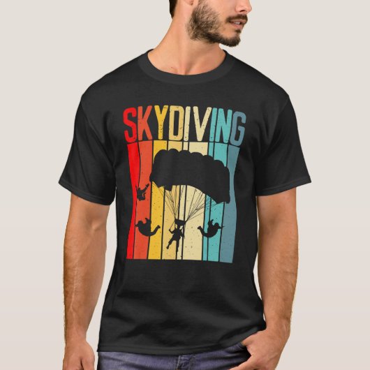 Vintage Retro Skydivers Shirt Gift For Skydiving (Vorderseite)