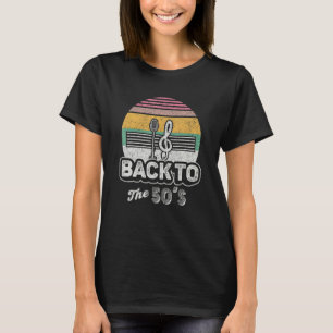 Vintage Retro Sock Hop 50er Rockabilly Druck 1950e T-Shirt