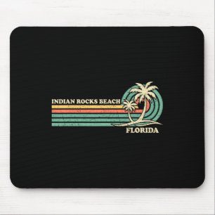 Vintage Retro Sommerurlaub Florida Indian Rocks Mousepad