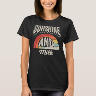 Vintage Retro Sonnenschein und Milch Sommer 1 T-Shirt