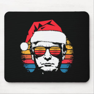 Vintage Retro Sonnenuntergang Donald Trump Sonnenb Mousepad