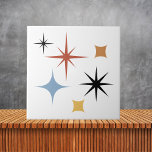 Vintage Retro-Stars aus dem Mittelalter Abstrakt Fliese<br><div class="desc">Mittelalterliche Vintage Retro Startort Abstrakte Kunst</div>